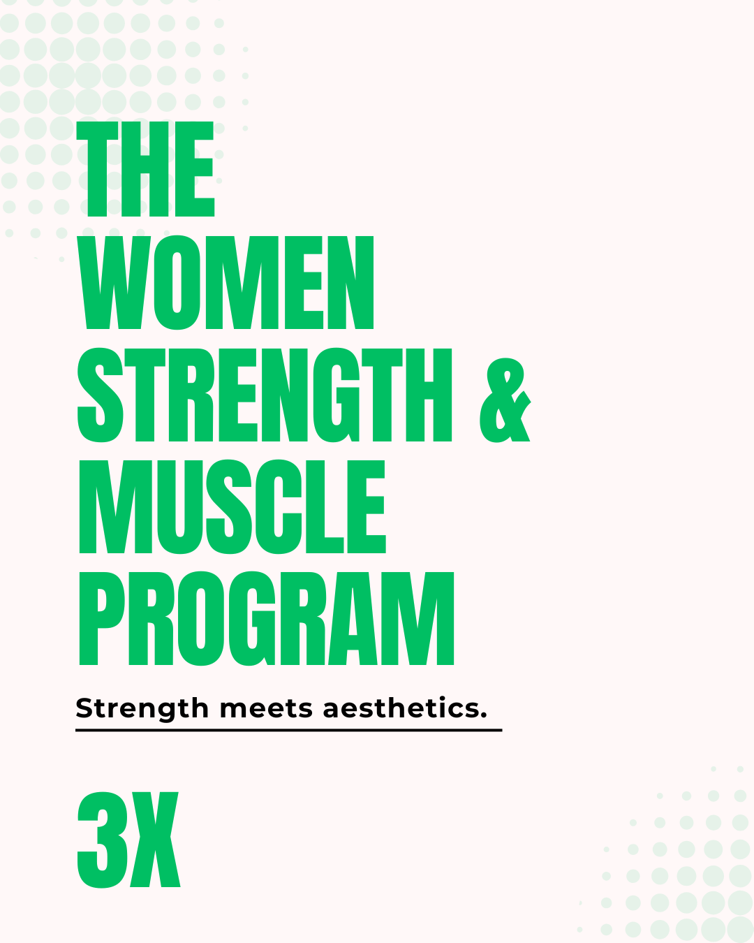 The Women Strength & Muscle Program -3x/week - Payhip