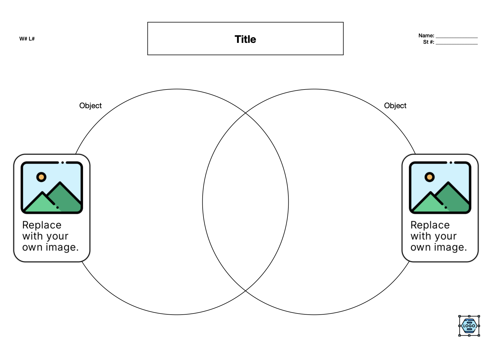 Apple Pages Venn Diagram Template - Payhip