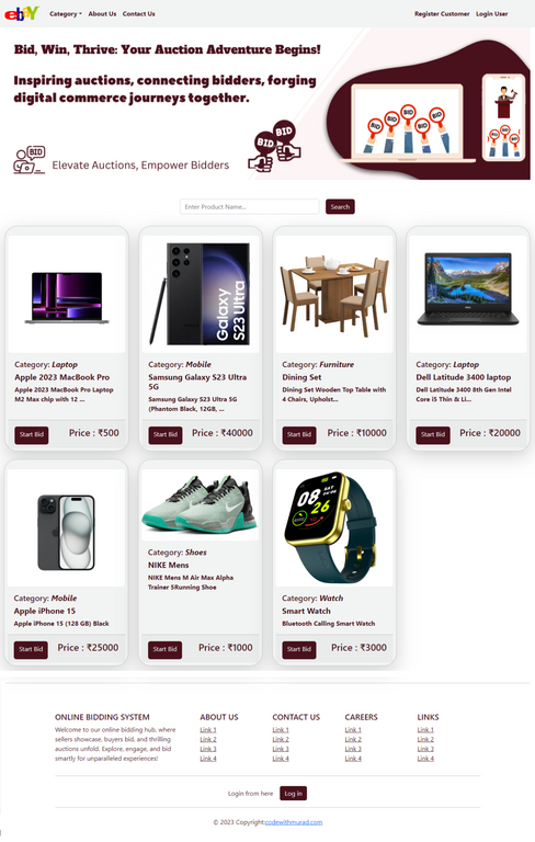 auction-system-project-springboot-reactjs-homepage