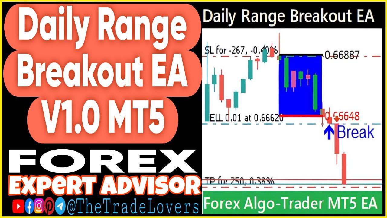 Daily Range Breakout EA v1.0 MQ5 Source Code (Works on Build 5120 ) | Forex Robot | MT5 Expert Advisor