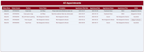 hospital management system spring boot react js appointments
