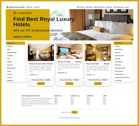 hotel management system springboot reactjs hotel listings