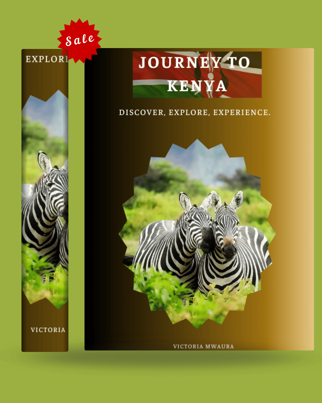 An imge of a cover of journey to kenya guide