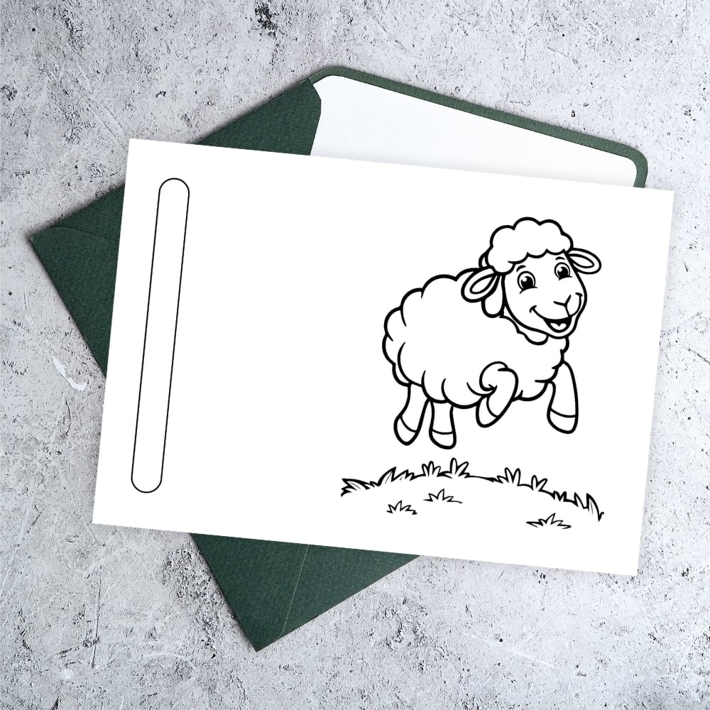 "Encouragement & Blessing" Printable Cards  (B&W PDF)