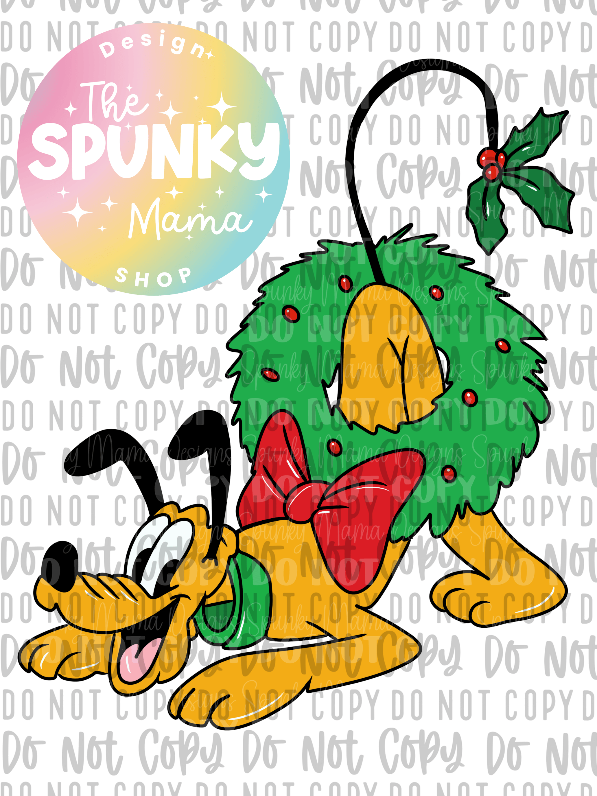 Pluto Christmas Digital PNG Clipart - Payhip