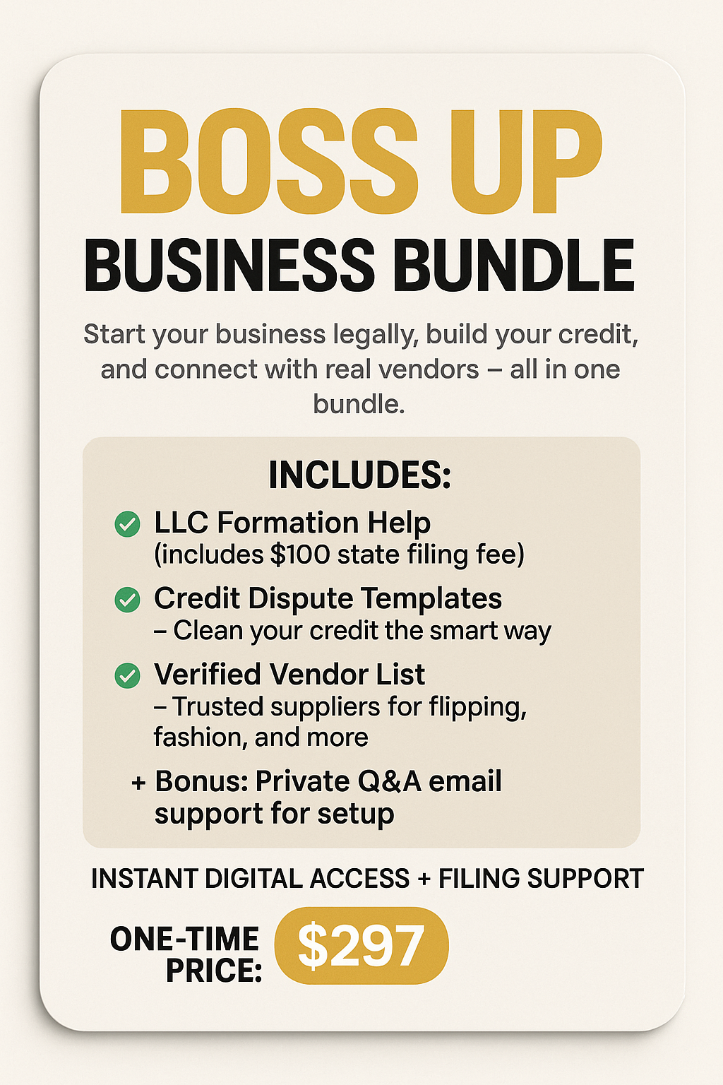 Start a Business Bundle - Payhip