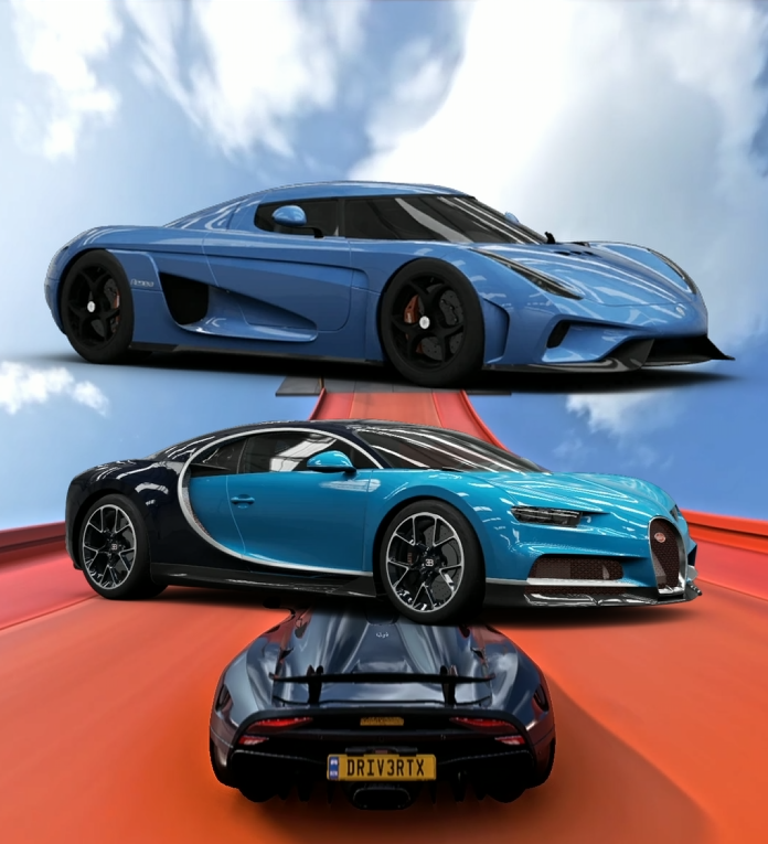 bugatti chiron, Koenigsegg Regera