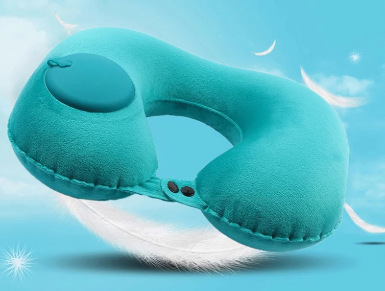 inflatable neck pillow uk, portable travel cushion, u-shaped flight pillow, office nap pillow, self inflating travel pillow, frogpaystore, travel accessories with crypto, crypto neck pillow, lightweight camping cushion, frogpay store products