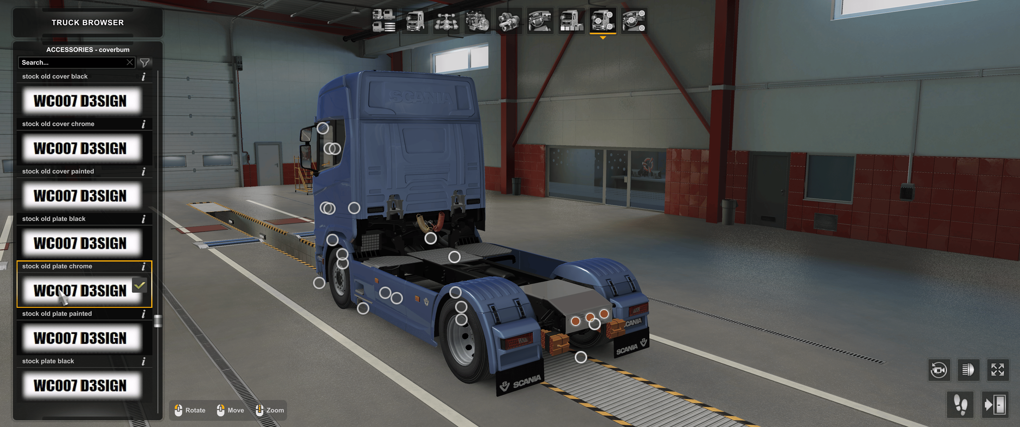*[coverbum tuning part] Scania NG stock bumper chassi OLD cover V2 - Payhip