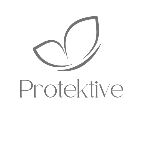 Business logo with butterfly and text 'Protektive'