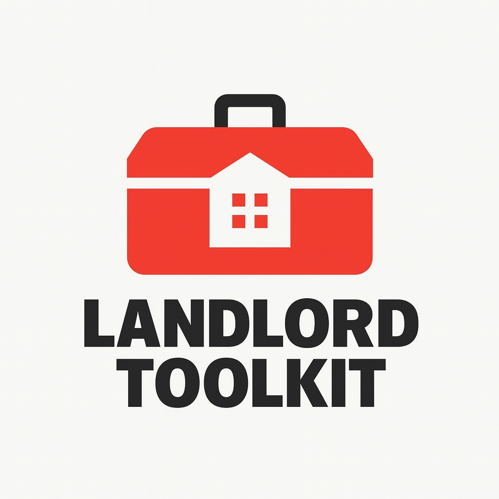 Red toolbox White apartment home The Landlord Toolkit