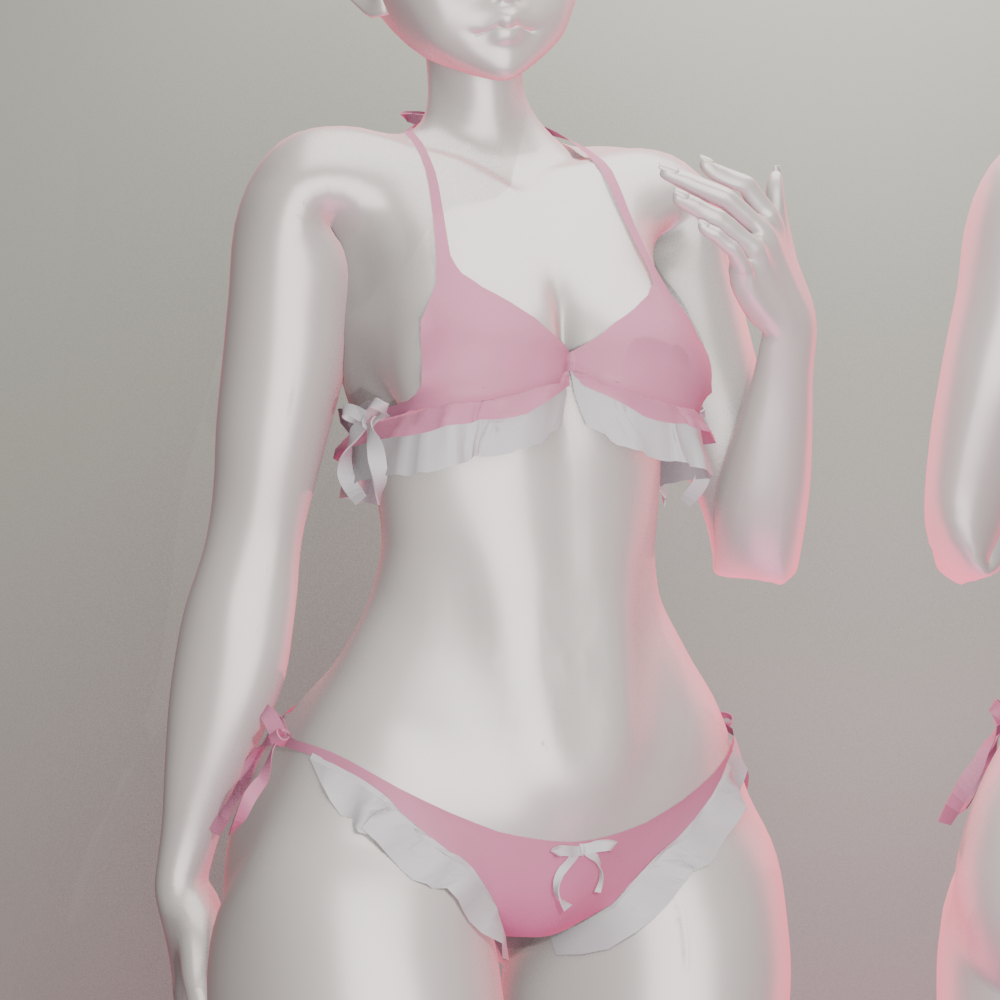 (SERVER FREE) Bikini Frill Set
