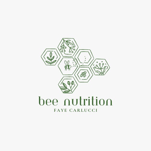 Bee Nutrition Logo, Faye Carlucci, Nutritional Therapist