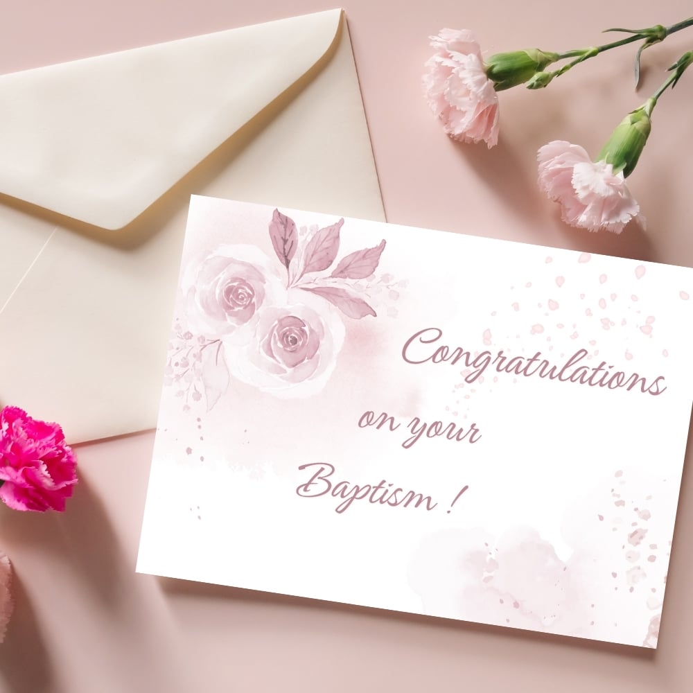 Baptism Congratulations JW cards - Printable PDF