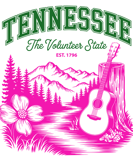 US States Cityscape Frame Artwork