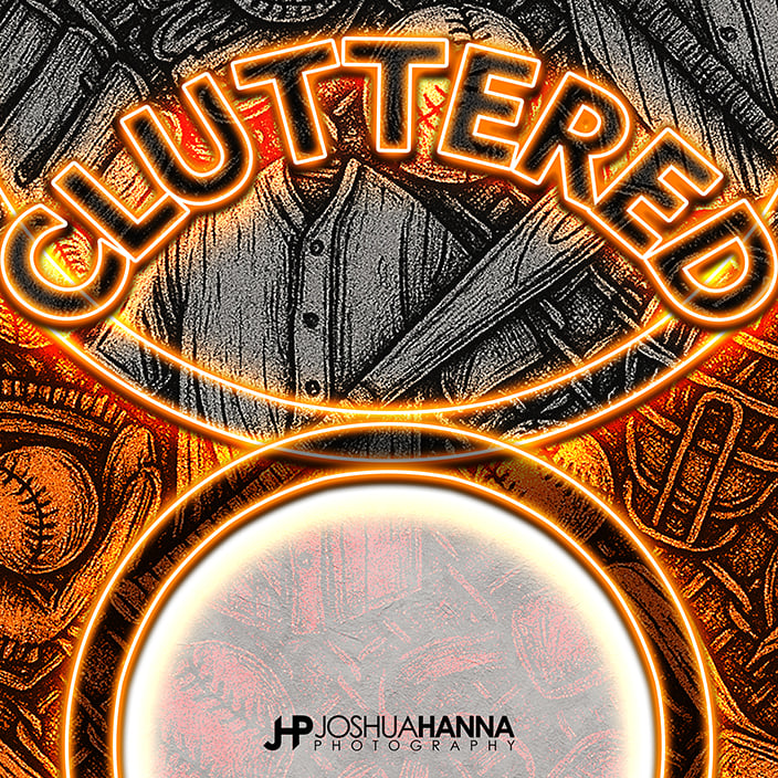 Cluttered Template Deign, Digital Background, Photoshop Layers, Sports, Teams, Seniors, Schools, Youth, Volume Photography, Workflow Tools, College, Athletes, Media Day, Photo Day