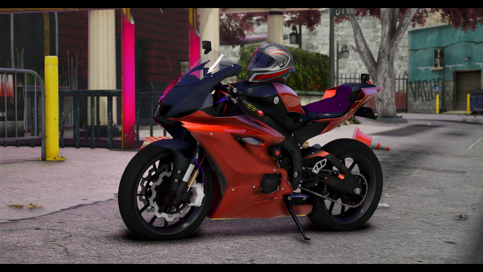 (Debadged) Yamaha R6 Custom Carbon - Payhip