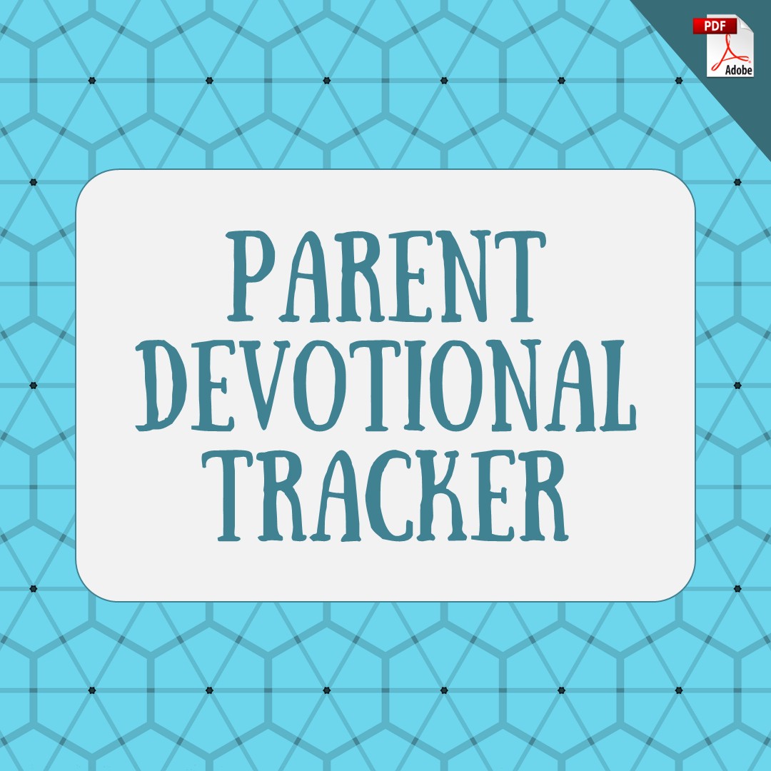 Parent Devotional Tracker (PDF License)