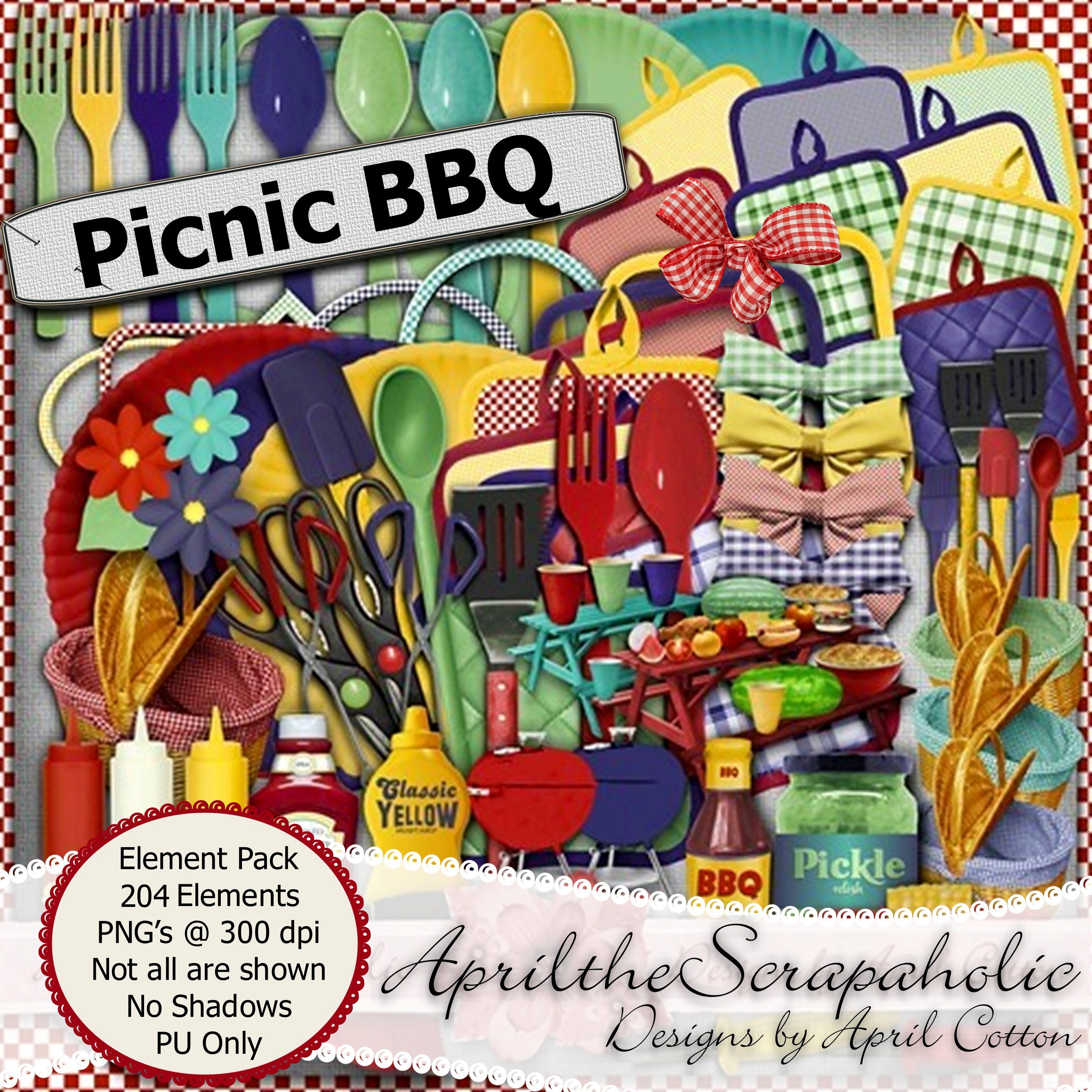 Picnic BBQ - Element Pack - Payhip