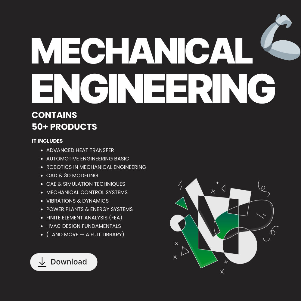 Mechanical Engineering | All-In-One Pack | Includes 50+ Educational Resources