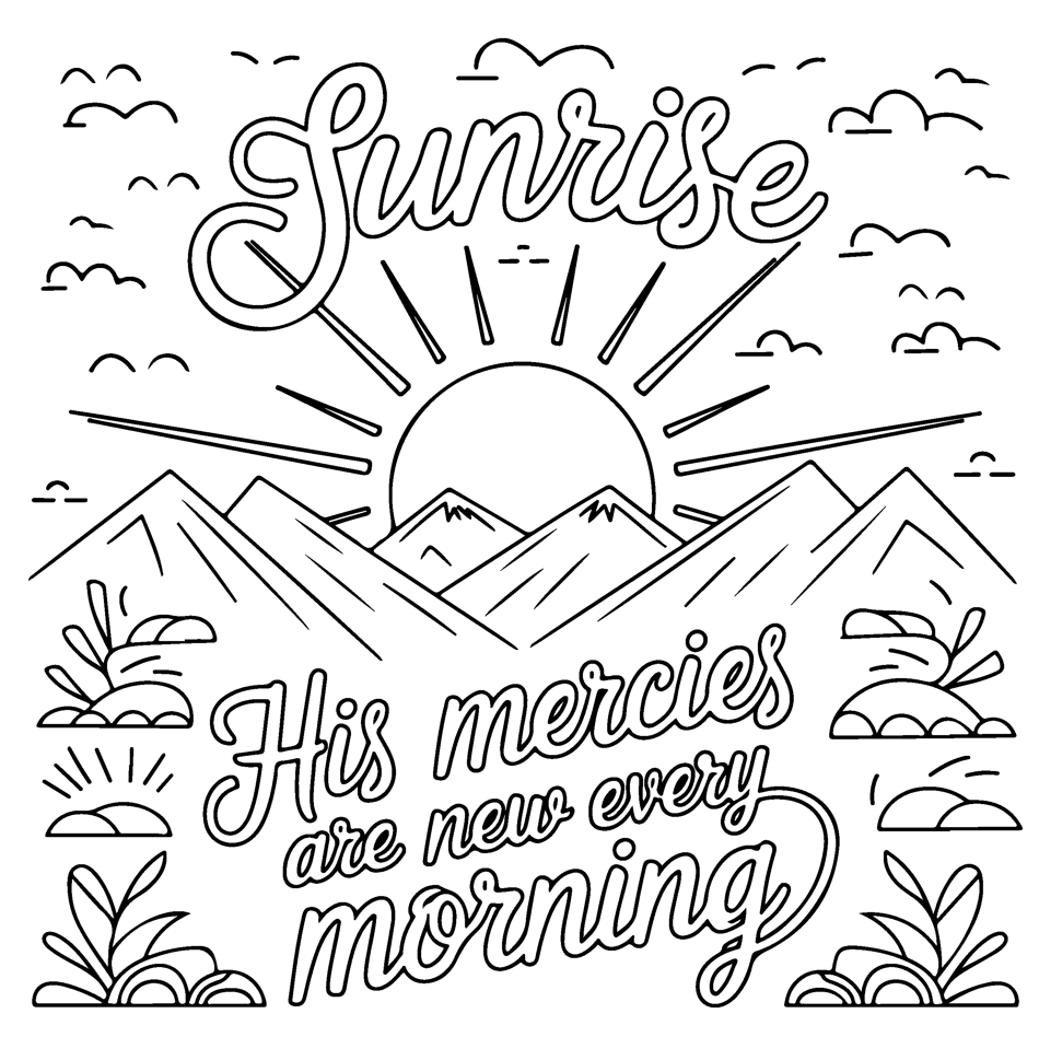 Devotional Women Coloring Pages