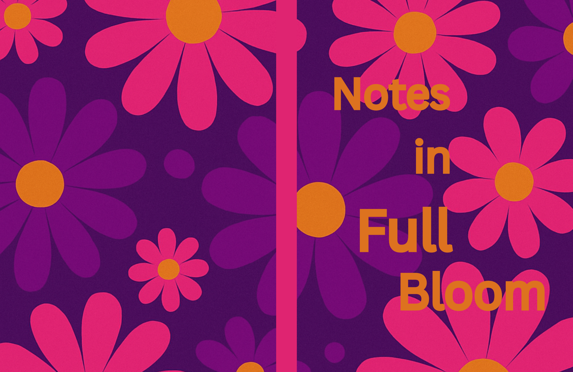 Notes in Full Bloom notebook - Payhip