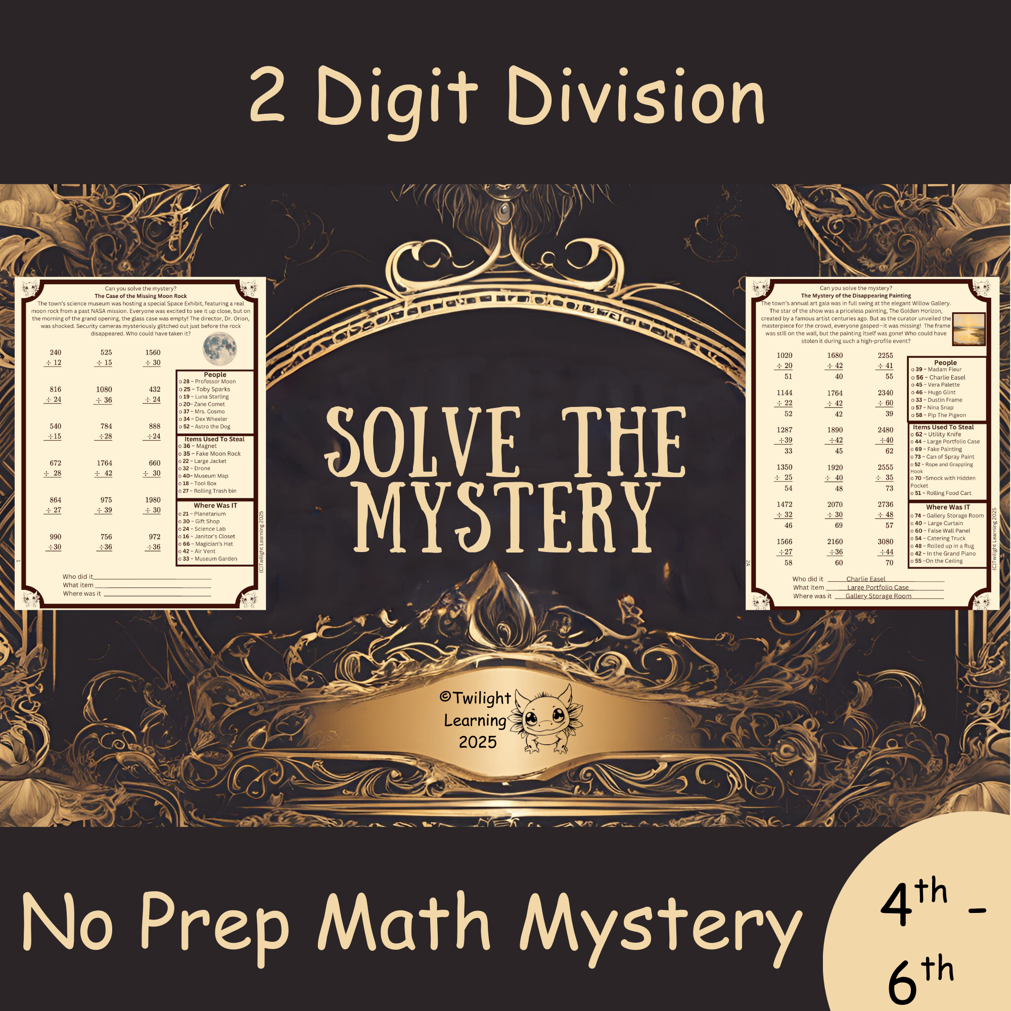 2 Digit Division - Can you solve the mystery? - Payhip