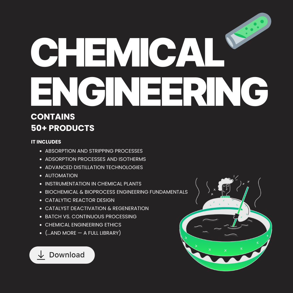 Chemical Engineering | All-In-One Pack | Includes 50+ Educational Resources