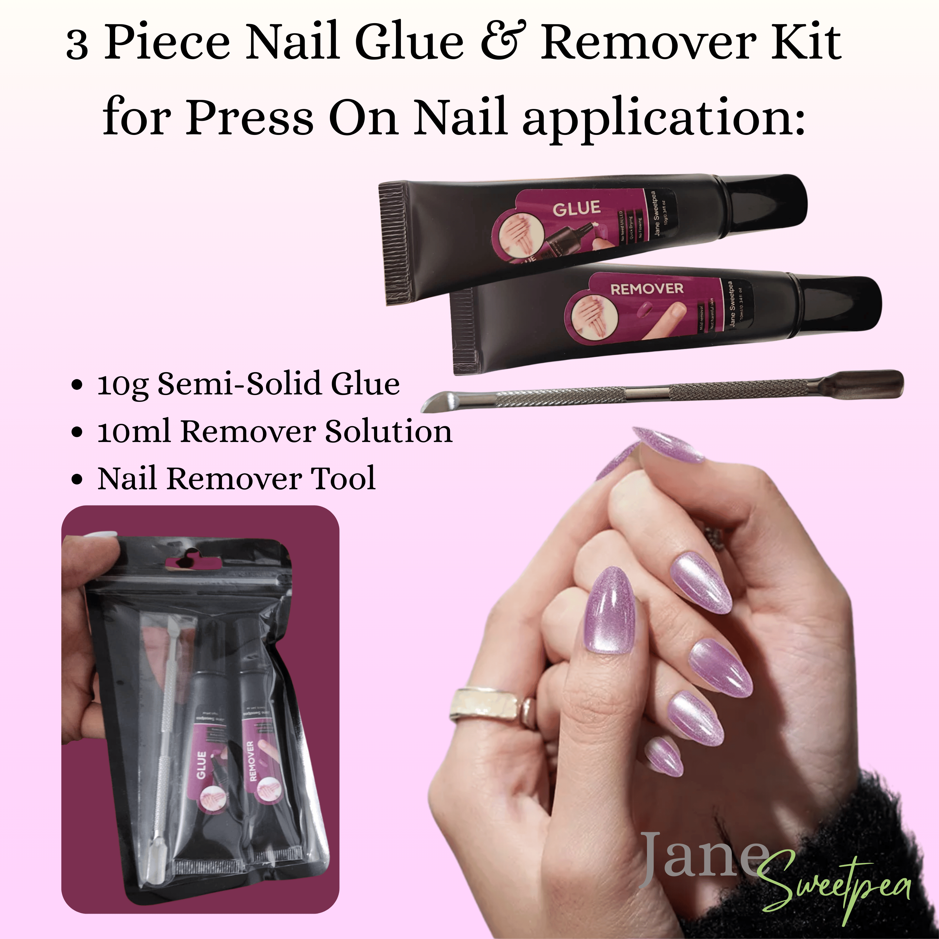 Jane Sweetpea Glue Kit - Payhip