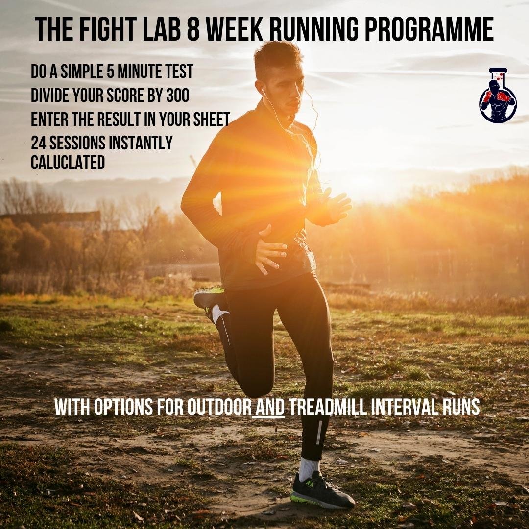 Running Reb Fight Lab 8 week Running Programme - Payhip