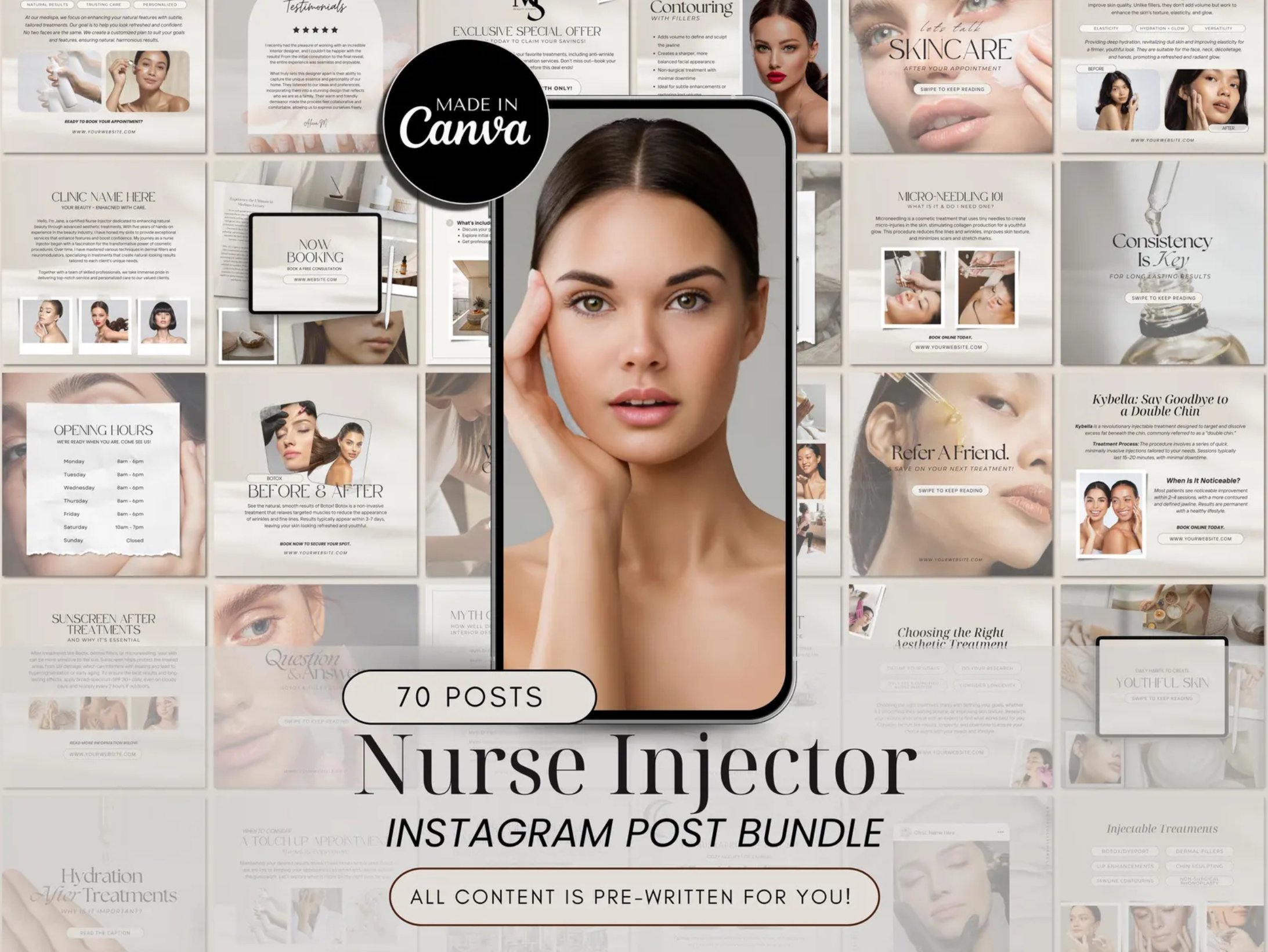 70 Bright Nurse Injector Instagram Templates - Payhip