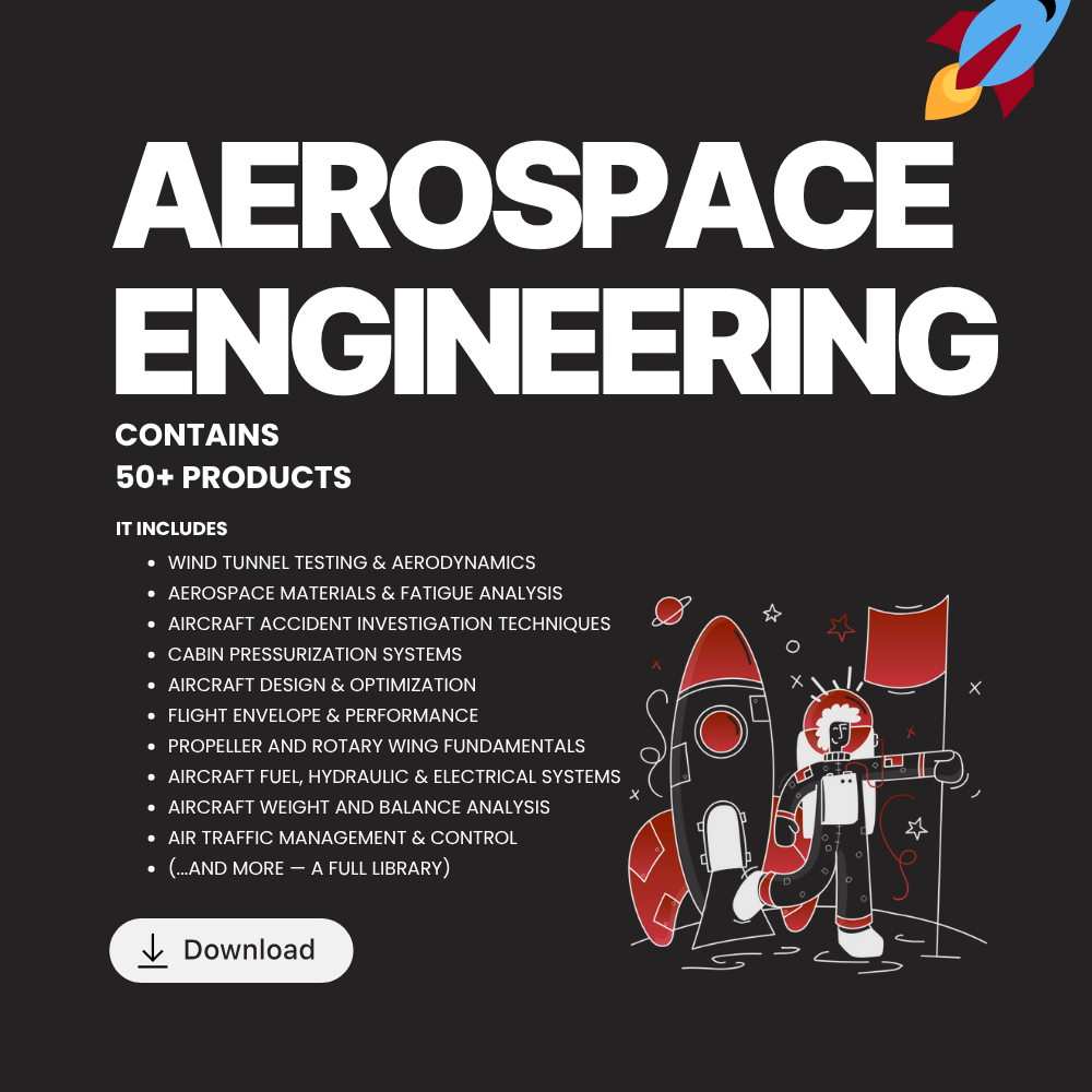 Aerospace Engineering | All-In-One Pack | Includes 50+ Educational Resources