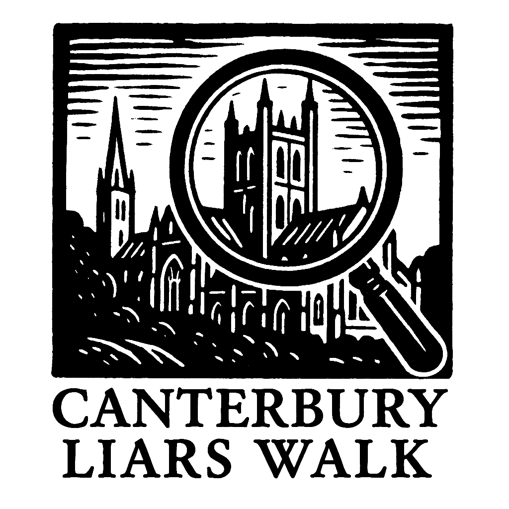 logo of canterbury liars walk