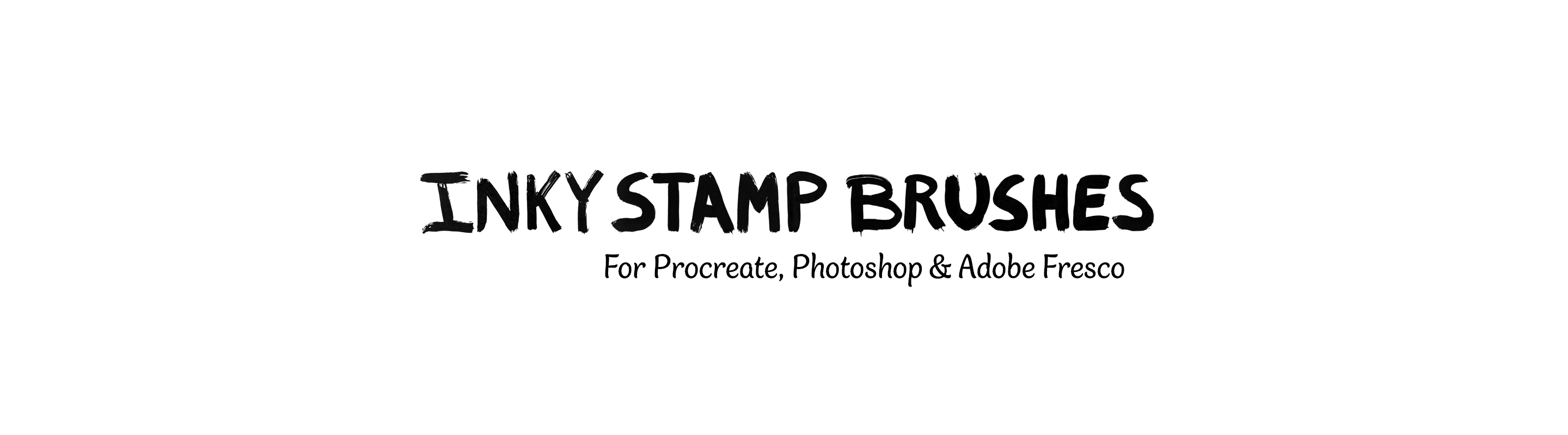 Hand Painted Stamp Brushes for Procreate, Photoshop & Adobe Fresco ...