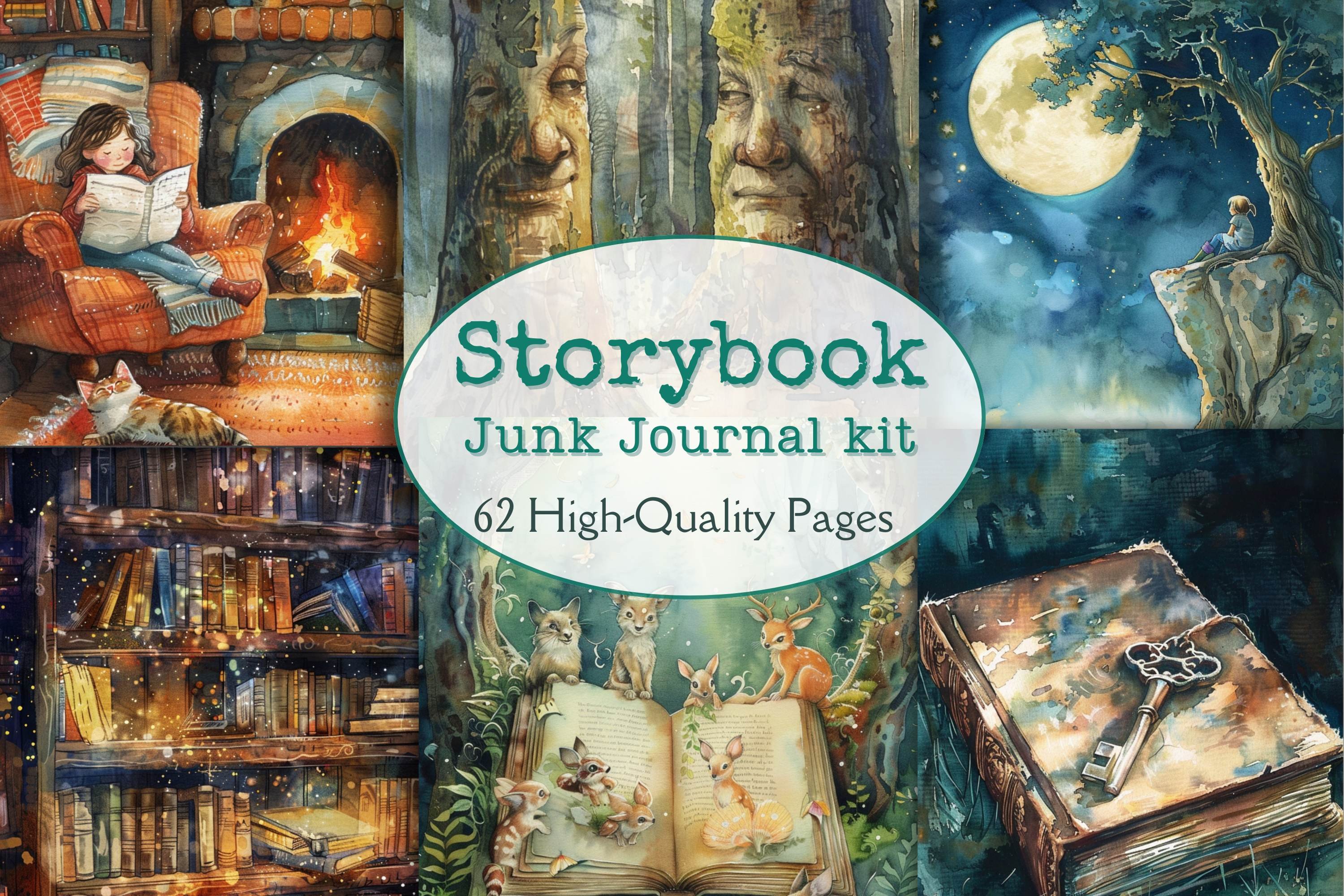 Storybook Junk Journal Kit