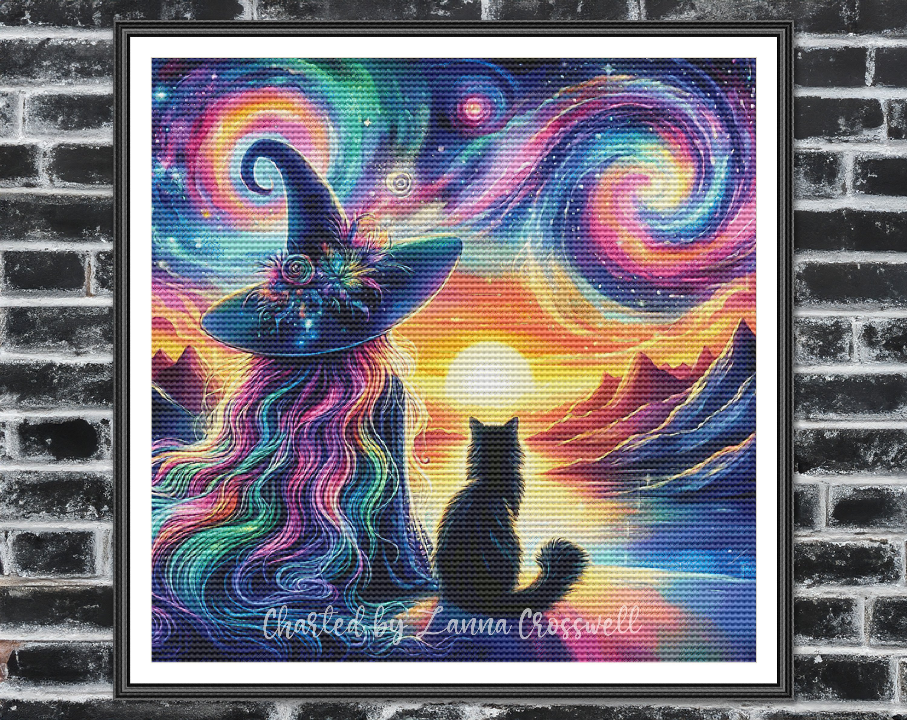Colorstorm Prandi Colorstorm Sorcery - Modern Full Coverage Cross Stitch Pattern For ...