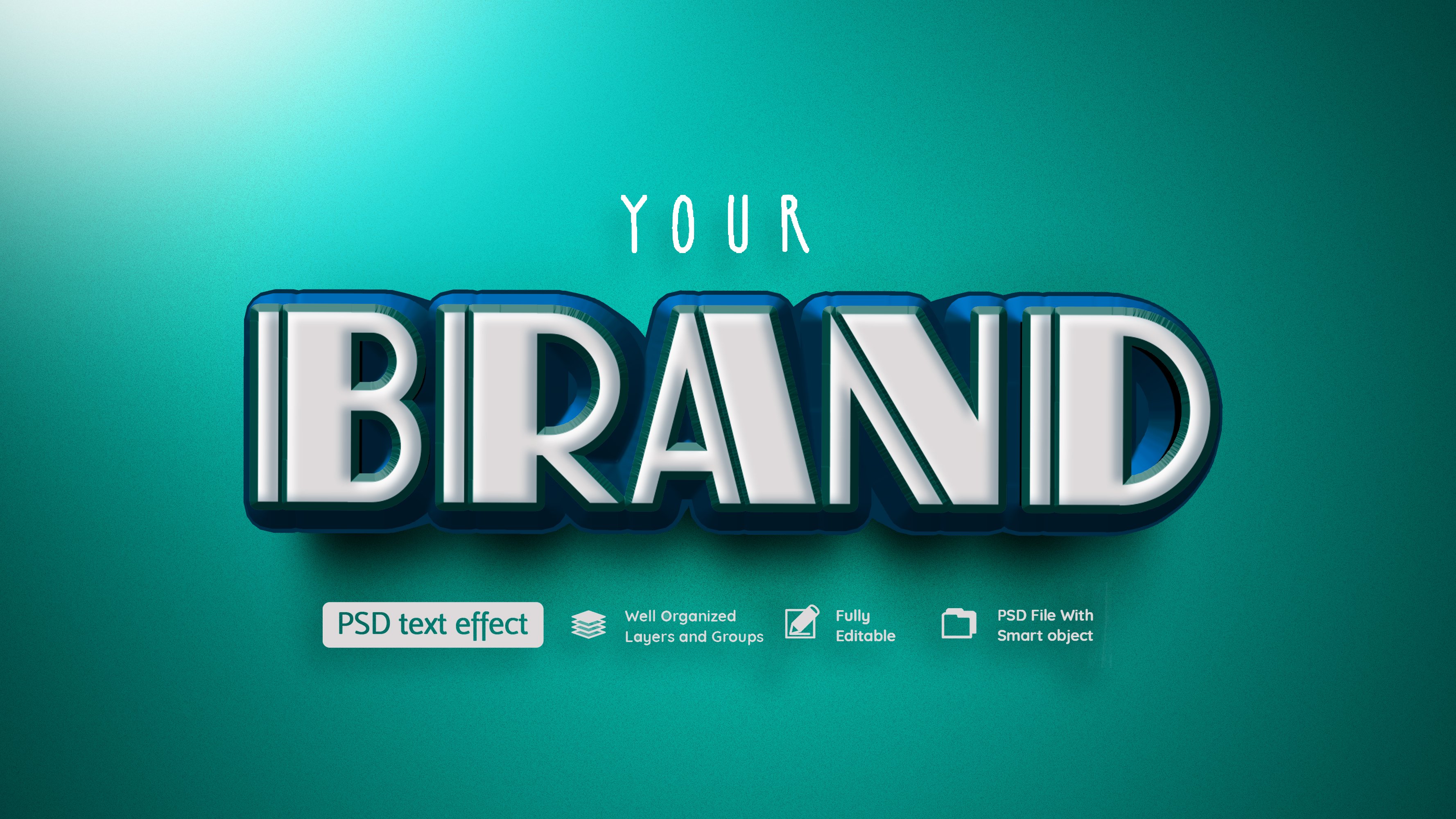 Brand - PSD Text Effect - Payhip