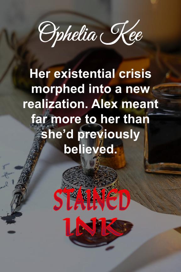 Stained Ink Quote Card