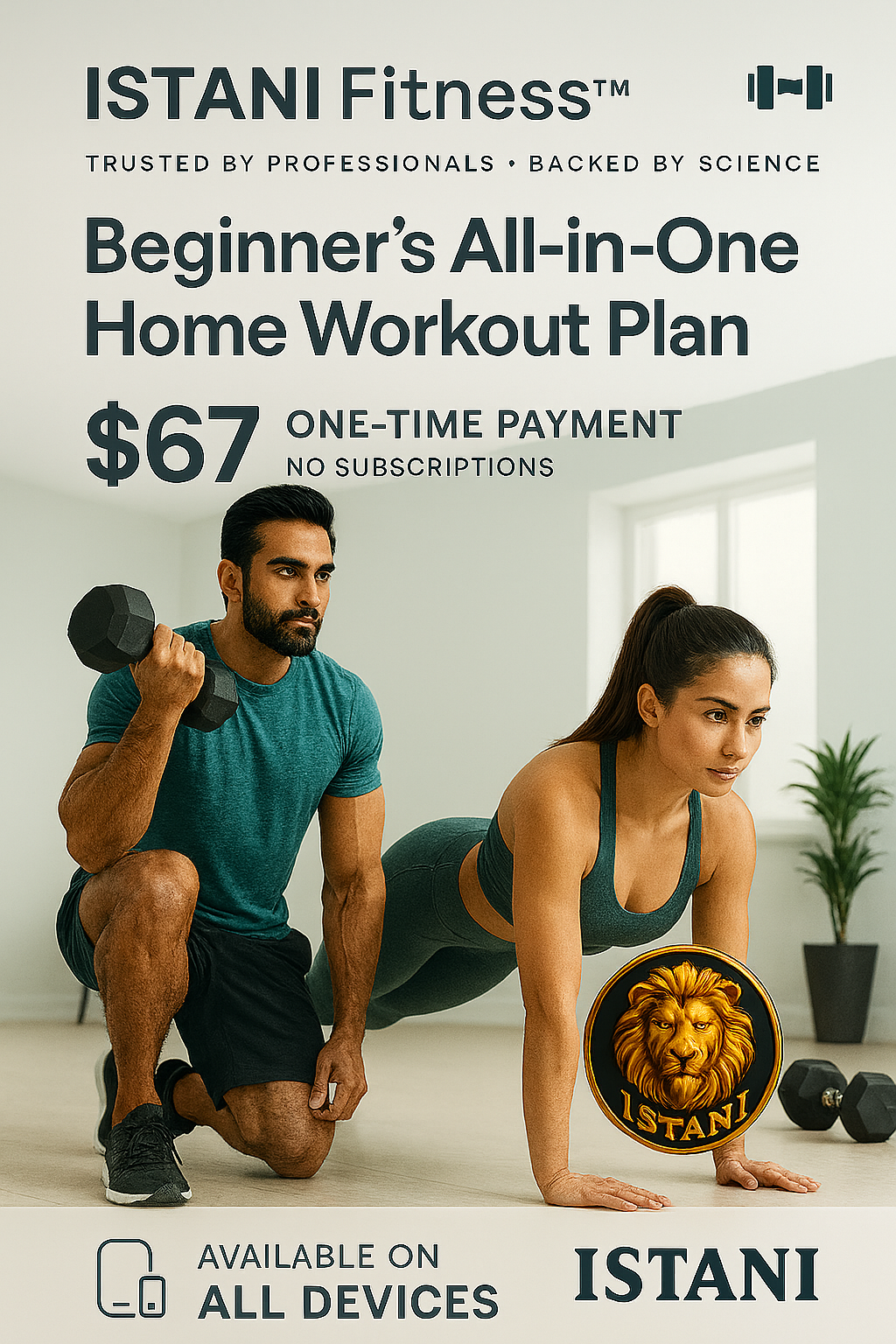 store product block SCIENCE BACKED BEGINNER’S FULL YEAR MEAL WORKOUT PLAN poster