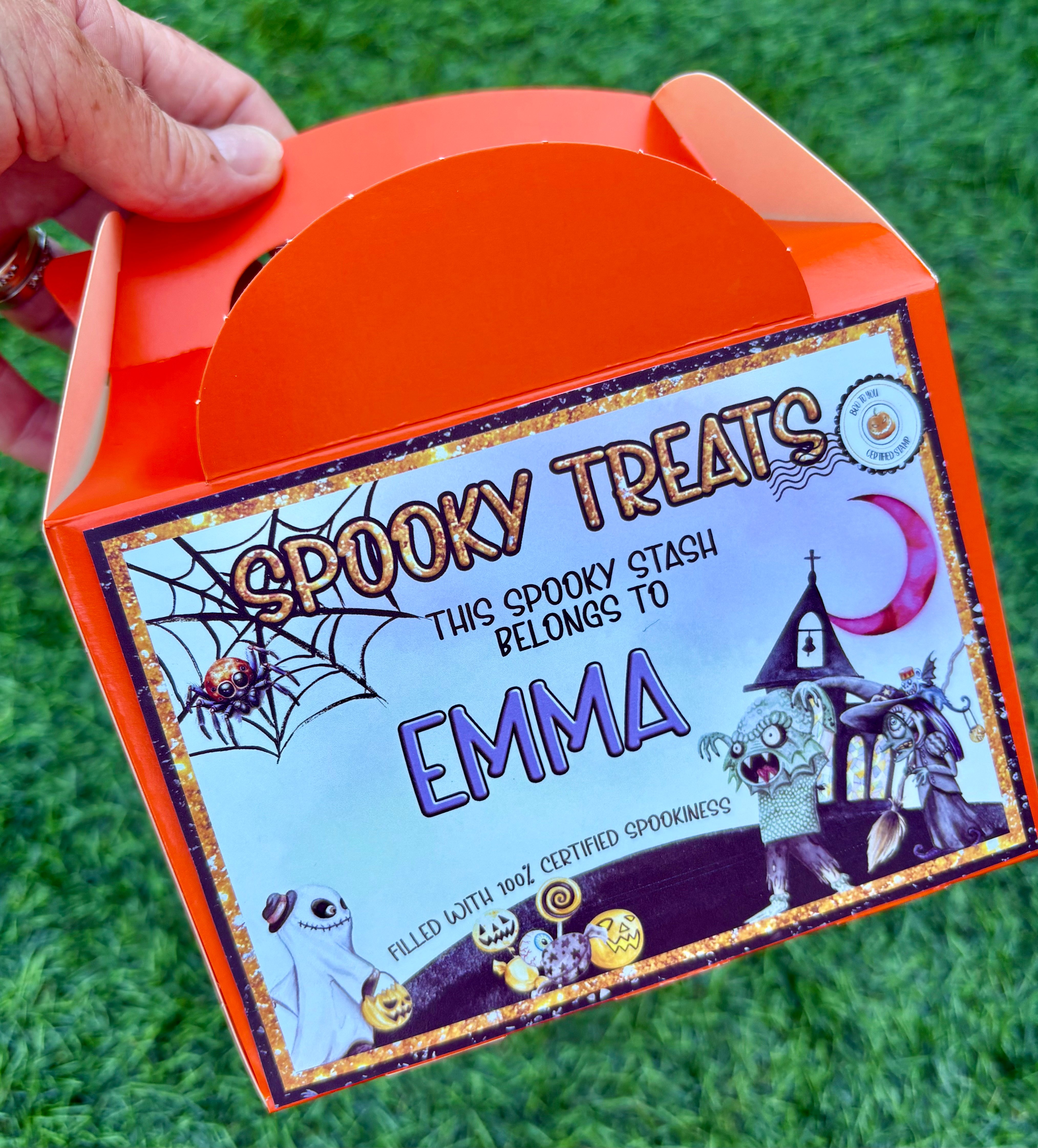 Funlings Rascal Spooky Treat Halloween Spooky Treat box decals x 2 - Payhip