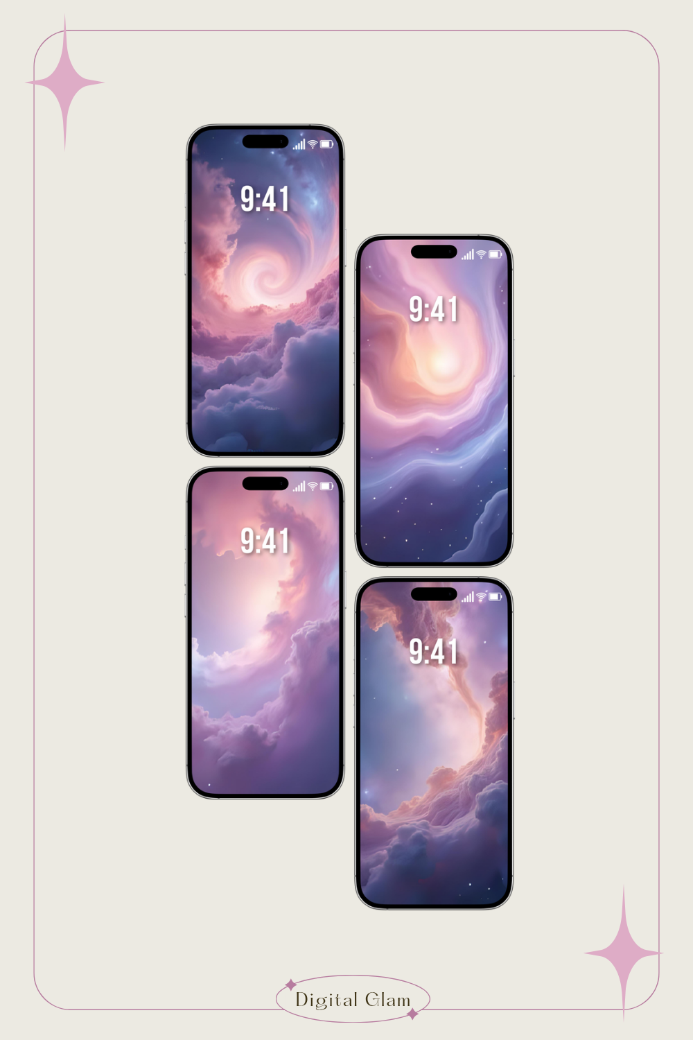 Stylish iPhone Wallpaper Set 💖 - Payhip