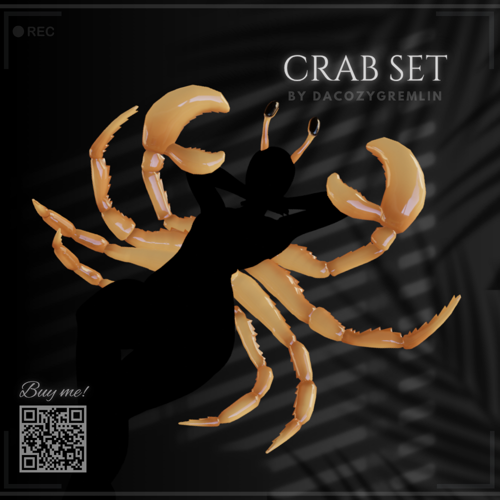 Crab set - Anybase !Blender only!