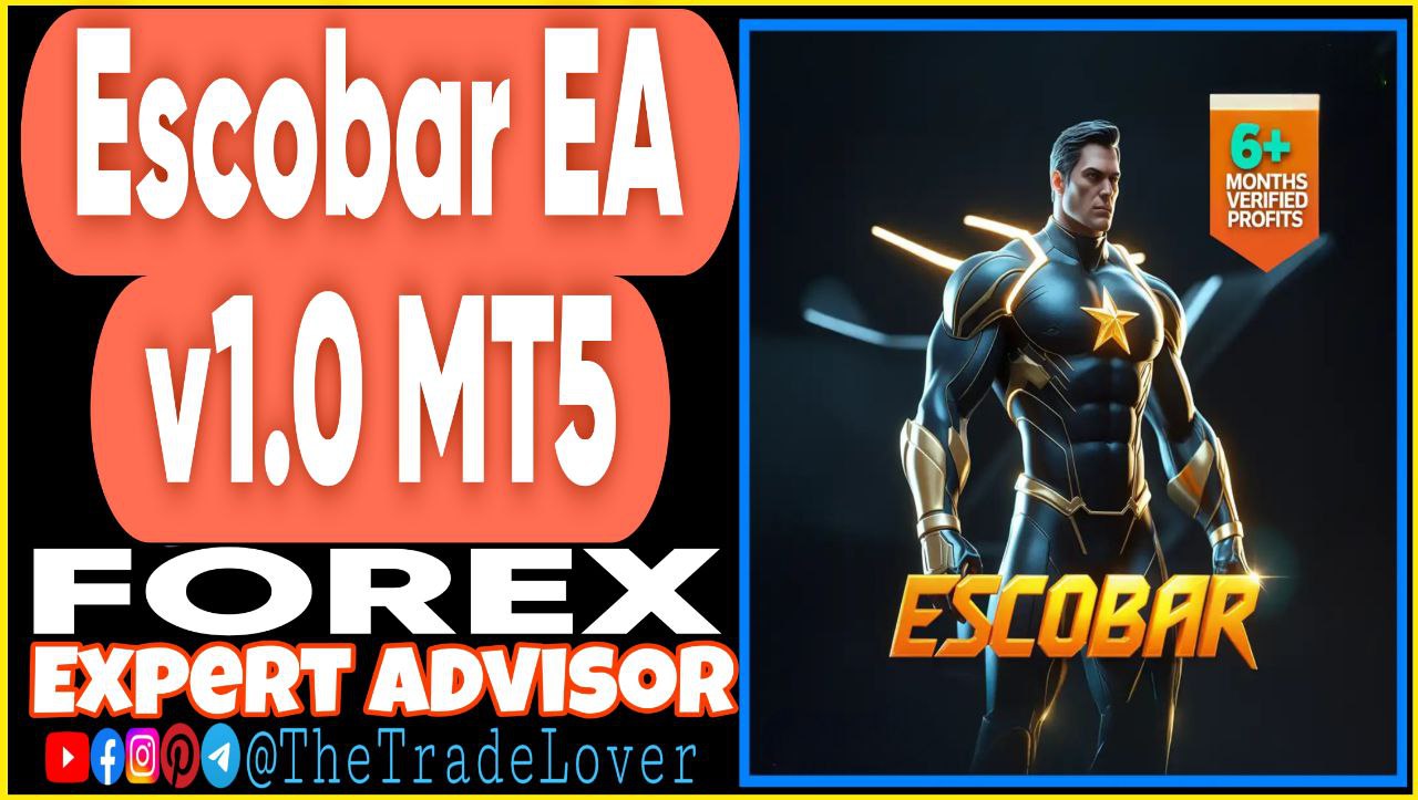 ESCOBAR EA v1.0 MT5 (Works on Build 5120 ) | Forex Robot | MT5 Expert Advisor