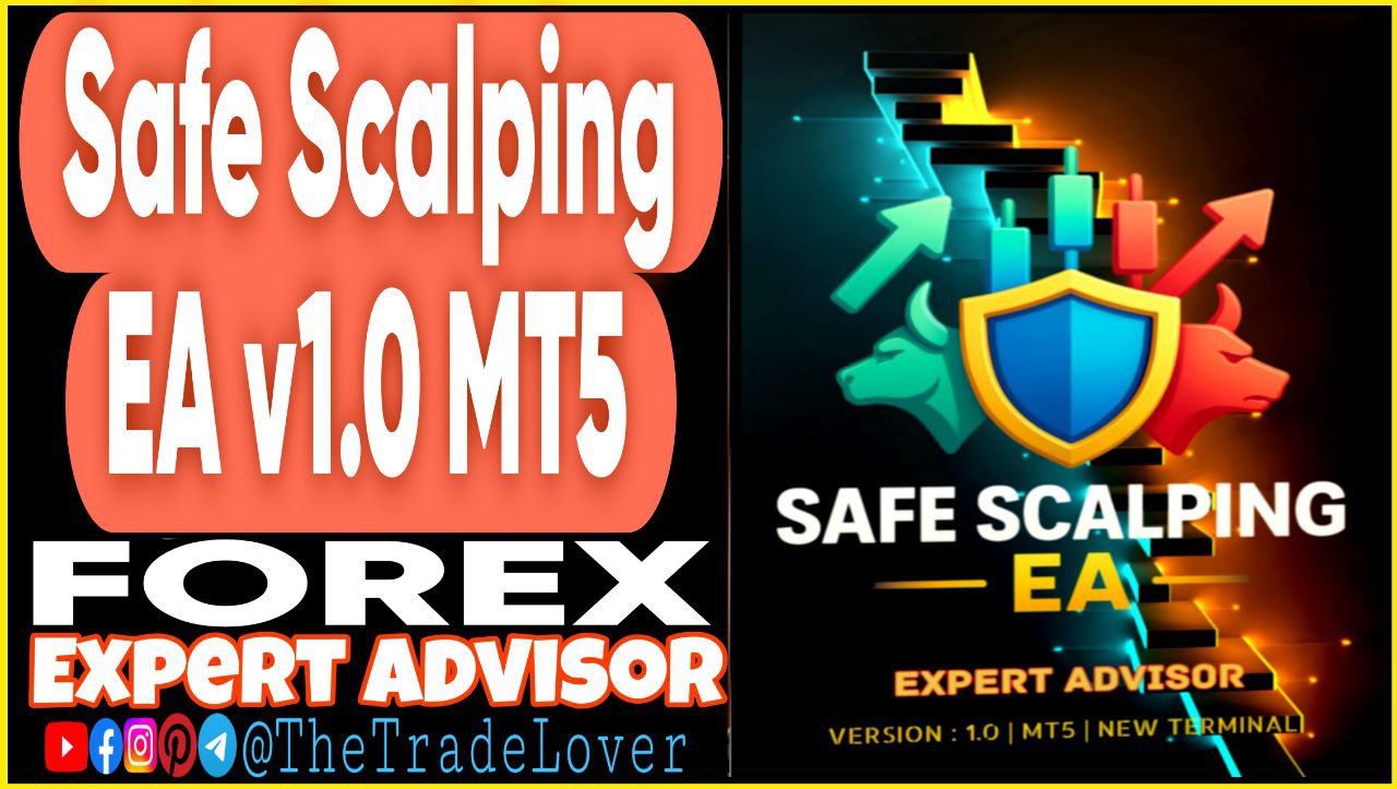 Safe Scalping EA v1.0 MT5 Presets (Works on Build 5120 ) | Forex Robot | MT5 Expert Advisor