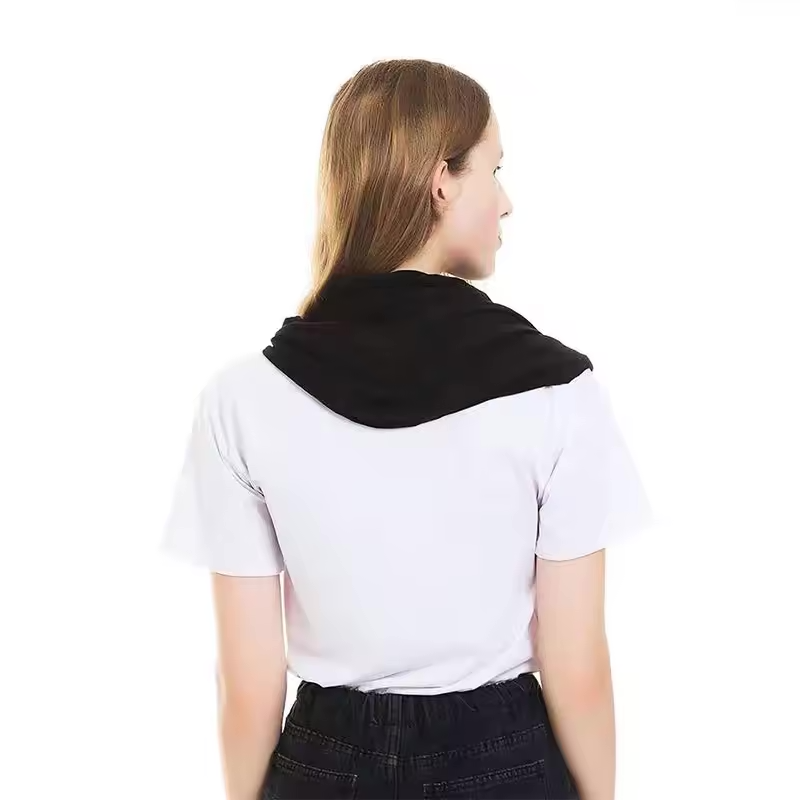 Women Infinity Loop Scarf with Hidden Zipper Pocket Travel Scarf Solid Color Neck Wrap Suitable for Daily Traveling Storage