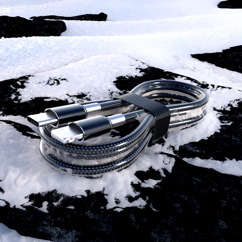 corona c4d ice rendering