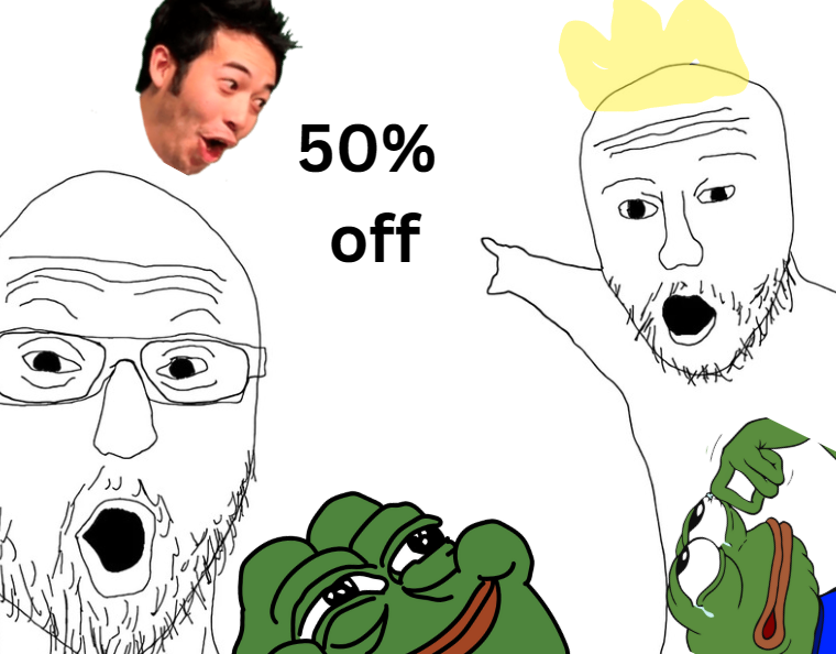 Store half off