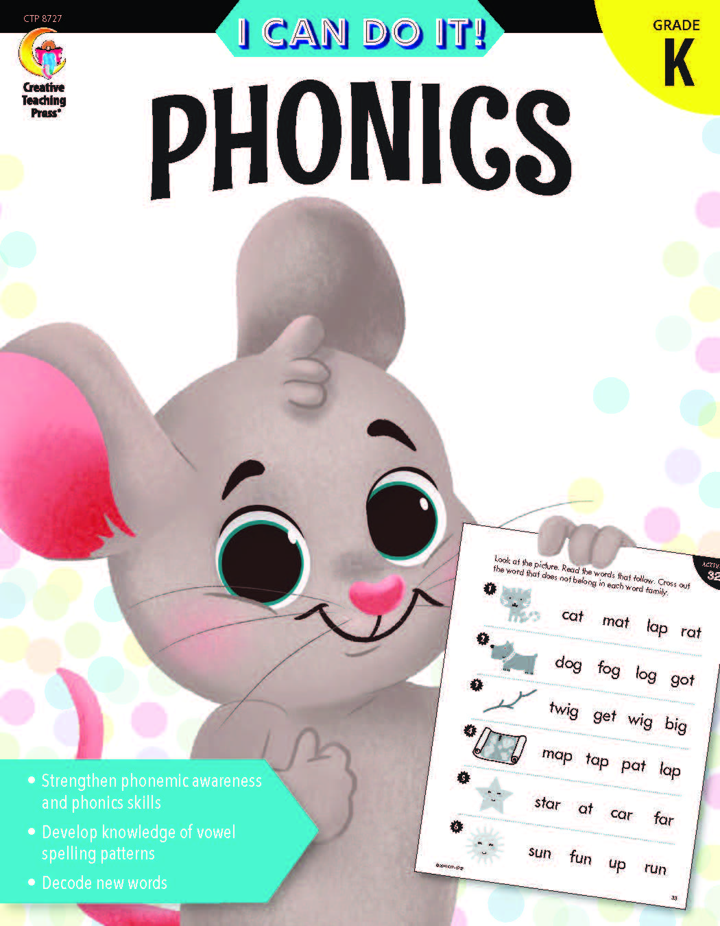 Phonics for Kids – “I Can Do It!” Workbook