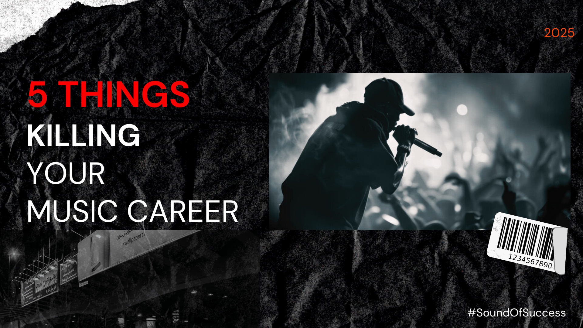 FREE - 5 Things Killing Your Music Career - Payhip