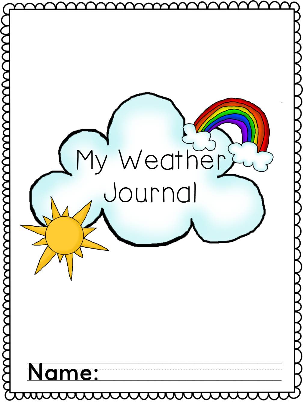 Weather Journal – Daily Observation & Charting Activity